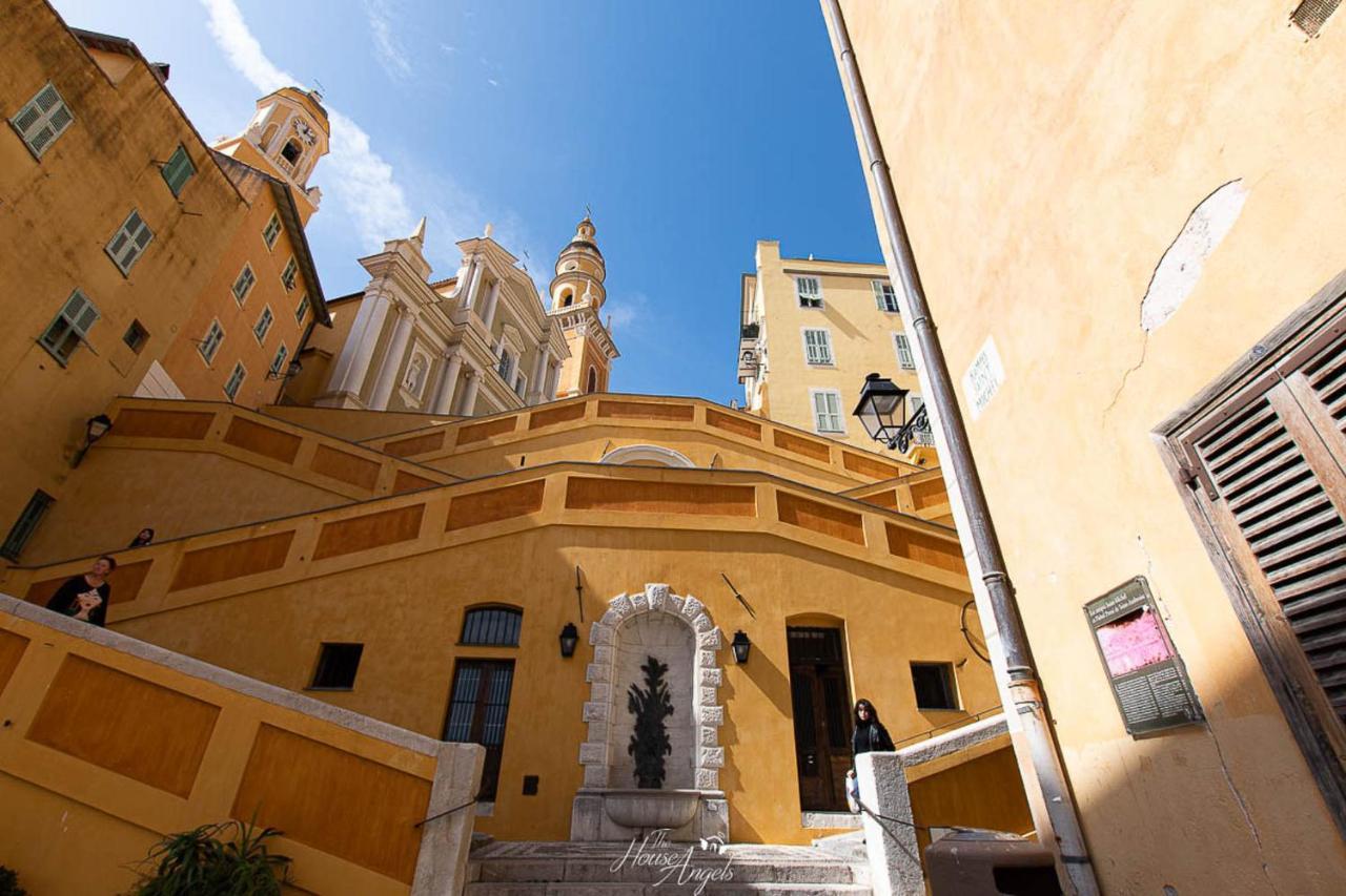 Vista Mare E Comfort In Centro Storico Menton Eksteriør billede