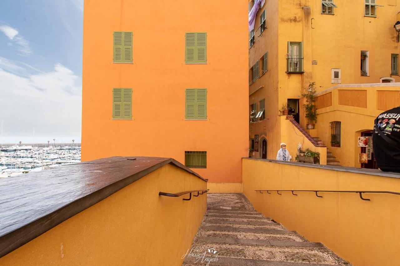 Vista Mare E Comfort In Centro Storico Menton Eksteriør billede